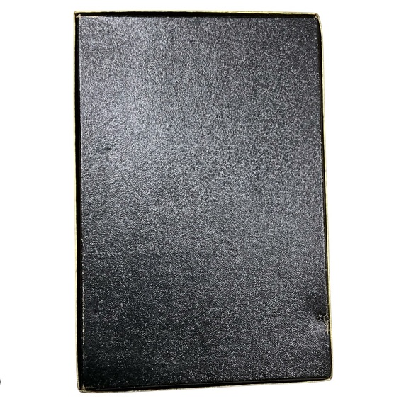 Vintage Made In Japan Royal Iris Lacquerware Address Book Unused Silver Blue NIB - Picture 8 of 10